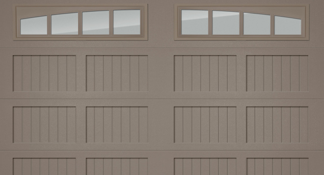 Sandstone garage door texture