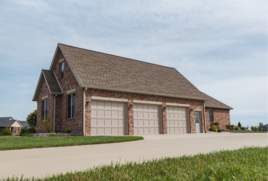 Sandstone garage doors | C.H.I. Overhead Doors